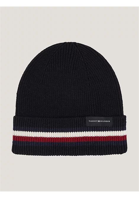 berretto con logo TOMMY HILFIGER | AM0AM11484BDS